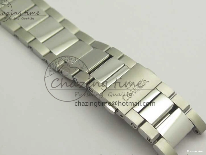 0223 Aqua Terra 150M Master Chronometers VSF 1:1 Best Edition Gray Dial Blue Hand on SS Bracelet A8900 Super Clone Trendsetting 8006